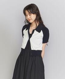 BEAUTY&YOUTH UNITED ARROWS | バイカラー ポロニットカーディガン(カーディガン/ボレロ)