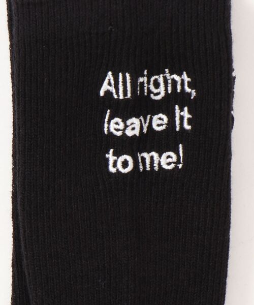 LOWRYS FARM（ローリーズファーム）の「カラーロゴソックス　124838（ソックス/靴下・キッズ・ホワイト/ブラック/ピンク/ブルー/グリーン・MEDIUM/LARGE）」の6枚目の写真