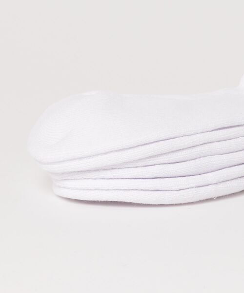 POLO RALPH LAUREN（ポロ ラルフ ローレン）の「POLO SHORT SOCKSX 1（ソックス/靴下・メンズ・ホワイト/ブラック/ホワイト系その他2・FREE）」の4枚目の写真