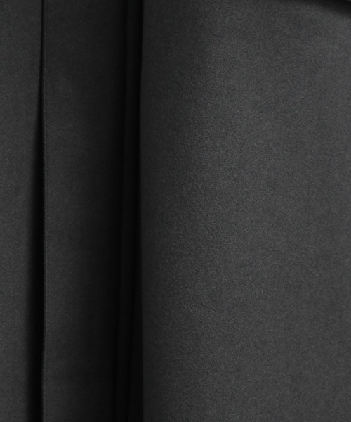 HARE(ハレ)の「ウーリーテックスタンドコート(HARE)(ステンカラーコート・メンズ・ブラック/グレー・SMALL/MEDIUM)」の21枚目の写真