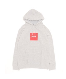 HUF / ハフ ESSENTIALS BOX LOGO P/O HOODIE ボックスロゴ 裏起毛 プルオーバーパーカー