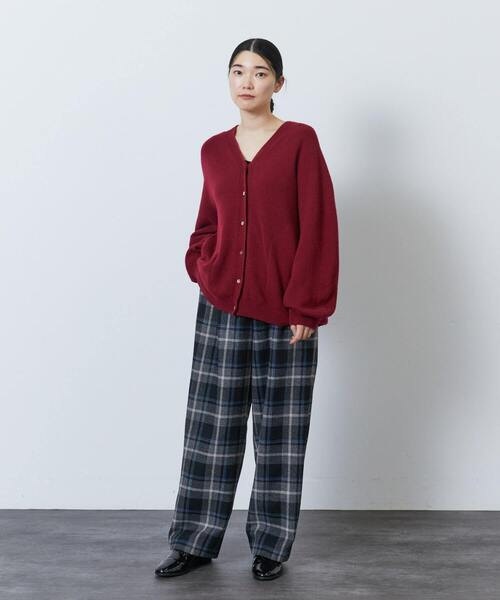 ADIEU TRISTESSE(アデュートリステス)の「ツィードチェックパンツ(その他パンツ・レディース・ブルー系その他/グレー系その他・38)」の5枚目の写真