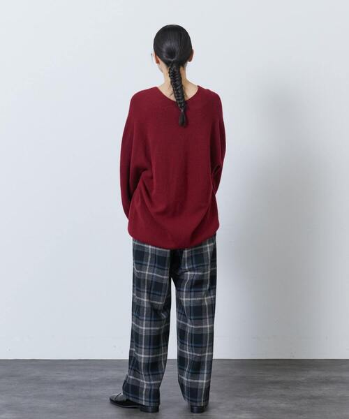 ADIEU TRISTESSE(アデュートリステス)の「ツィードチェックパンツ(その他パンツ・レディース・ブルー系その他/グレー系その他・38)」の6枚目の写真