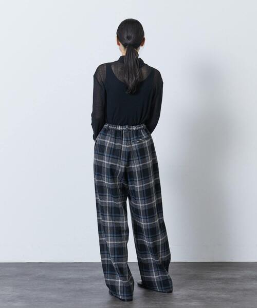 ADIEU TRISTESSE(アデュートリステス)の「ツィードチェックパンツ(その他パンツ・レディース・ブルー系その他/グレー系その他・38)」の9枚目の写真