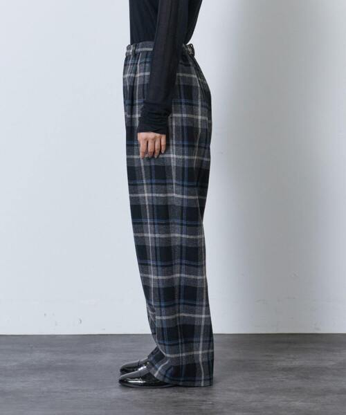 ADIEU TRISTESSE(アデュートリステス)の「ツィードチェックパンツ(その他パンツ・レディース・ブルー系その他/グレー系その他・38)」の11枚目の写真