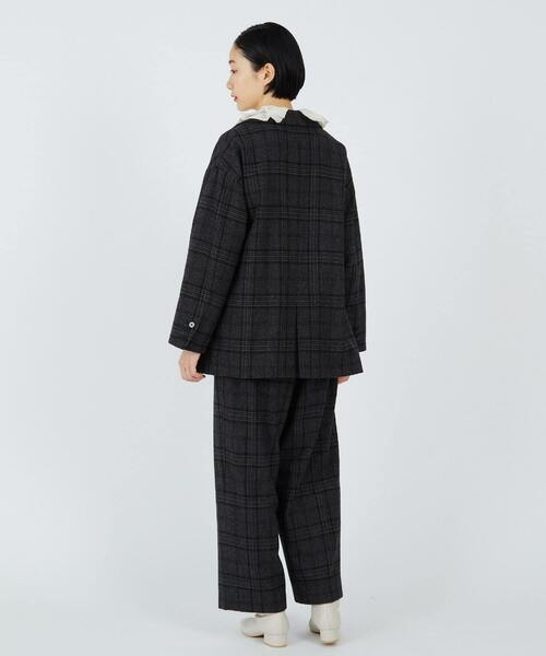 ADIEU TRISTESSE(アデュートリステス)の「ツィードチェックパンツ(その他パンツ・レディース・ブルー系その他/グレー系その他・38)」の14枚目の写真