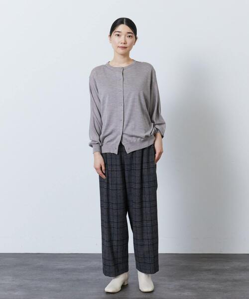 ADIEU TRISTESSE(アデュートリステス)の「ツィードチェックパンツ(その他パンツ・レディース・ブルー系その他/グレー系その他・38)」の15枚目の写真