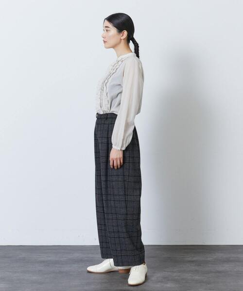 ADIEU TRISTESSE(アデュートリステス)の「ツィードチェックパンツ(その他パンツ・レディース・ブルー系その他/グレー系その他・38)」の22枚目の写真