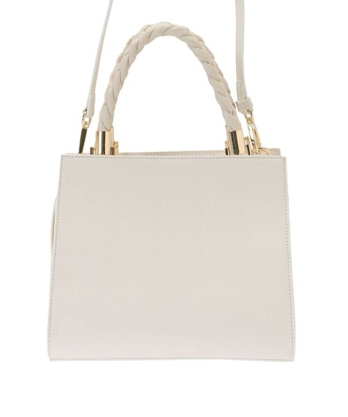 RESEXXY（リゼクシー）の「ツイストハンドルスクエアバッグ（ハンドバッグ・レディース・ブラック/ブラウン/アイボリー・FREE）」の8枚目の写真