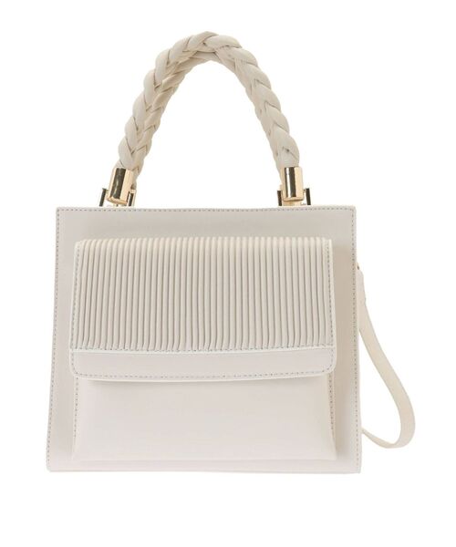RESEXXY（リゼクシー）の「ツイストハンドルスクエアバッグ（ハンドバッグ・レディース・ブラック/ブラウン/アイボリー・FREE）」の15枚目の写真