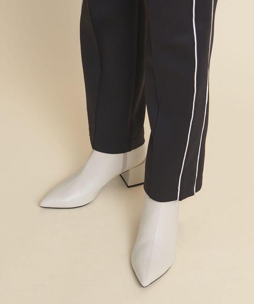 ODETTE E ODILE（オデットエオディール）の「【WEB限定】ポインテッドプレーン ショートブーツ60●↑（ブーツ・レディース・ブラック/ダークブラウン/オフホワイト/オリーブ/その他1・22cm/22.5cm/23cm/23.5cm/24cm/24.5cm/25cm）」の19枚目の写真