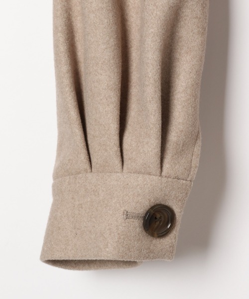 GLOBAL WORK(グローバルワーク)の「ウーリーテックチェスターコート/AND YUA ANY/281280(チェスターコート・キッズ・ブラック/ベージュ/モカ・150cm/160cm)」の12枚目の写真