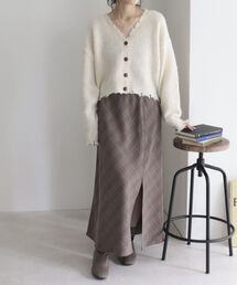 fredy emue | スリットマーメイドスカート(スカート)