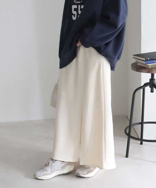 fredy emue（フレディエミュ）の「スリットマーメイドスカート（スカート・レディース・ブラック/アイボリー/ベージュ系その他・38/36）」の9枚目の写真