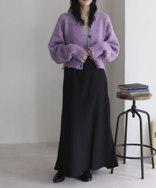 fredy emue（フレディエミュ）の「スリットマーメイドスカート（スカート・レディース・ブラック/アイボリー/ベージュ系その他・38/36）」の17枚目の写真