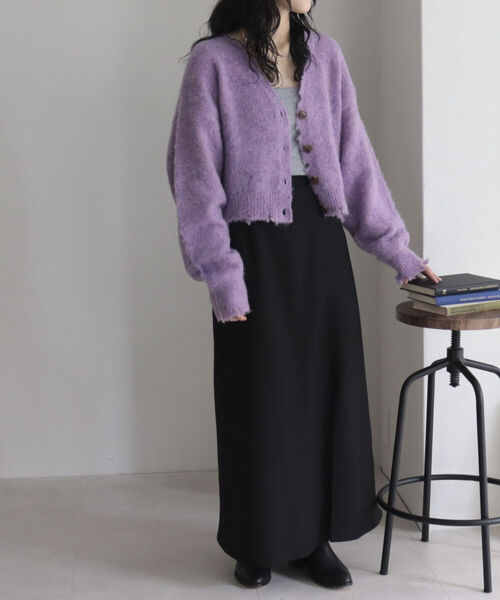 fredy emue（フレディエミュ）の「スリットマーメイドスカート（スカート・レディース・ブラック/アイボリー/ベージュ系その他・38/36）」の18枚目の写真