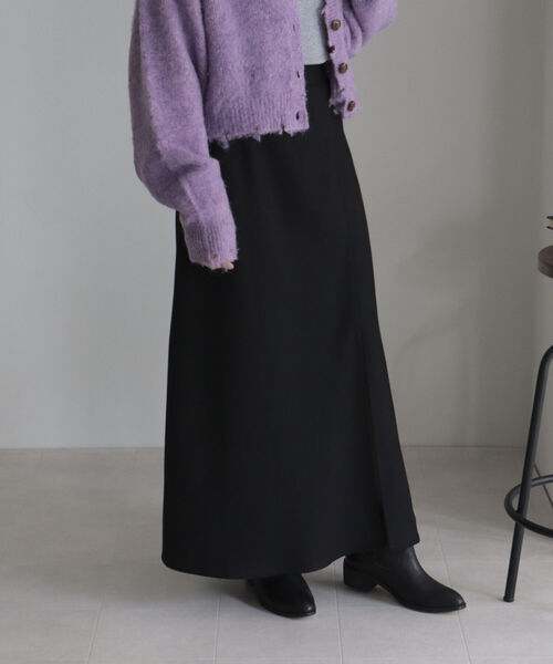 fredy emue（フレディエミュ）の「スリットマーメイドスカート（スカート・レディース・ブラック/アイボリー/ベージュ系その他・38/36）」の19枚目の写真