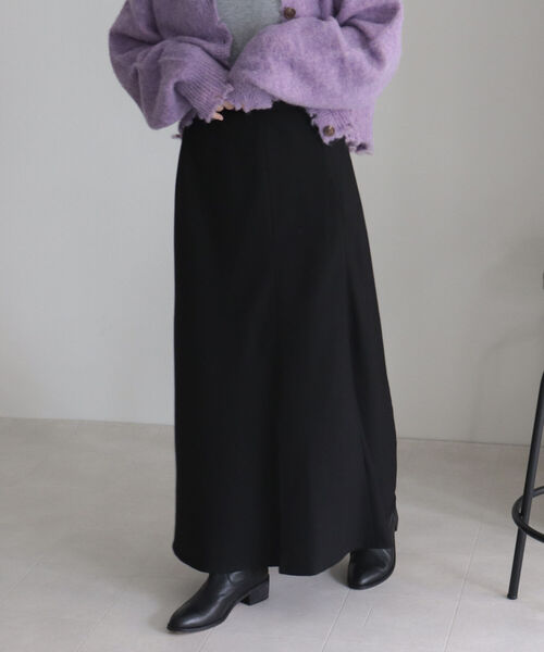 fredy emue（フレディエミュ）の「スリットマーメイドスカート（スカート・レディース・ブラック/アイボリー/ベージュ系その他・38/36）」の20枚目の写真