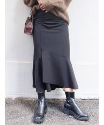 MURUA | シャーリングアシメフレアスカート(スカート)