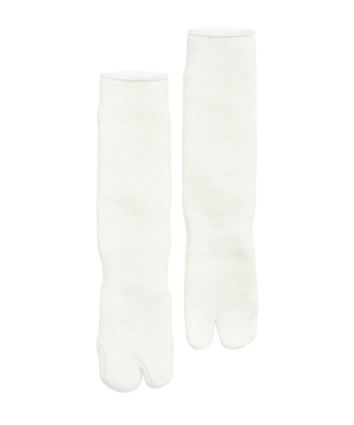 NODAL(ノーダル)の「NODAL / ノーダル BRUSHED PILE SOCKS パイルソックス タビソックス(ソックス/靴下・メンズ・ブラック/ライム/ライトブルー/オレンジ/オフホワイト/グレー/パープル/ブラウン/レッド/ロイヤルブルー/スモークピンク/オリーブ/ライトグリーン/ライトブラウン・FREE)」の1枚目の写真