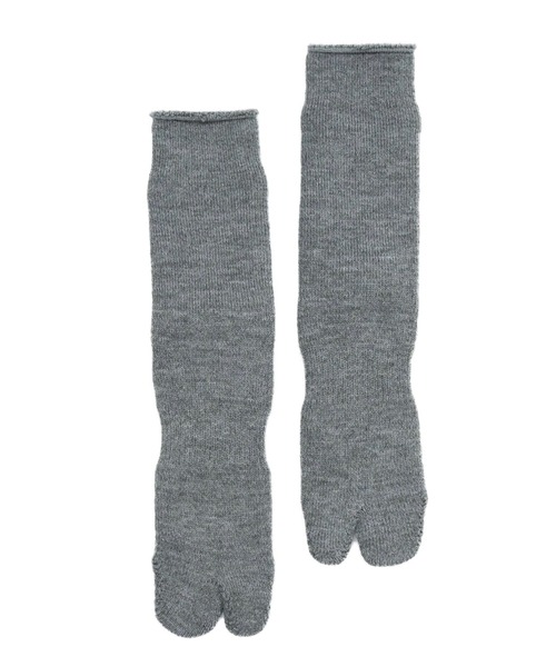 NODAL(ノーダル)の「NODAL / ノーダル BRUSHED PILE SOCKS パイルソックス タビソックス(ソックス/靴下・メンズ・ブラック/ライム/ライトブルー/オレンジ/オフホワイト/グレー/パープル/ブラウン/レッド/ロイヤルブルー/スモークピンク/オリーブ/ライトグリーン/ライトブラウン・FREE)」の21枚目の写真