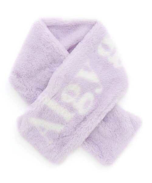 algy（アルジー）の「2wayエコファーティペット（マフラー・キッズ・ミント/ベージュ/サックスブルー/ラベンダー/オフホワイト・FREE）」の5枚目の写真