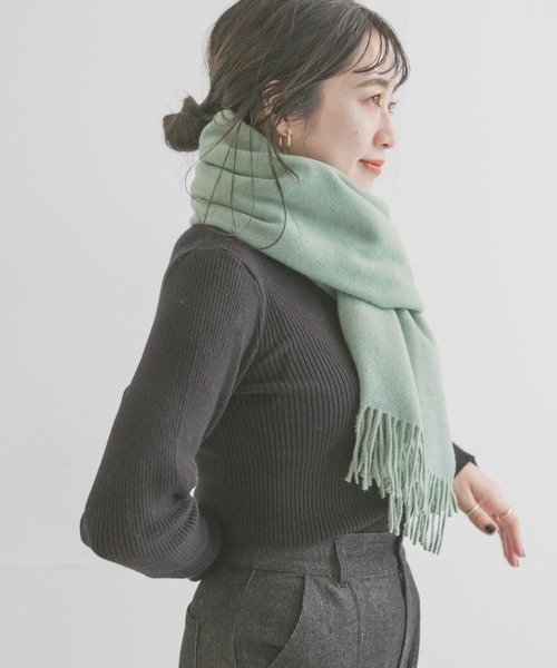 ITEMS URBANRESEARCH(アイテムズ アーバンリサーチ)の「ツイルムジストール(マフラー・レディース・グレー/ブルー/グリーン/アイボリー/チャコールグレー・ONE)」の14枚目の写真