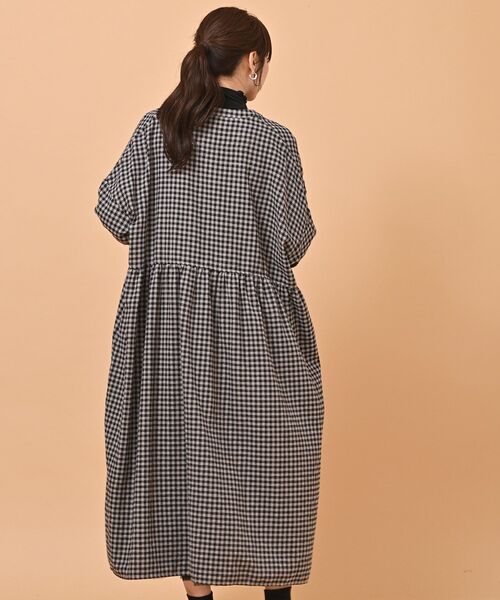 rps（アールピーエス）の「ネル前開きワンピース（ワンピース・レディース・モカ/ネイビー/グリーン/グレー/ブラック・フリー）」の17枚目の写真