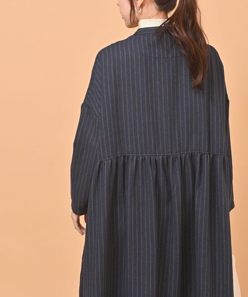 rps（アールピーエス）の「ネル前開きワンピース（ワンピース・レディース・モカ/ネイビー/グリーン/グレー/ブラック・フリー）」の21枚目の写真