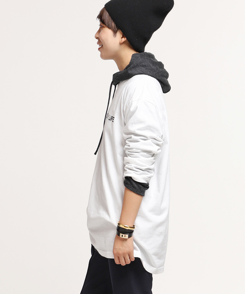 AP STUDIO（エーピーストゥディオ）の「PORTRAIT ロングスリーブTシャツ（Tシャツ/カットソー・レディース・ホワイト・FREE）」の16枚目の写真