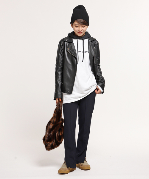 AP STUDIO（エーピーストゥディオ）の「PORTRAIT ロングスリーブTシャツ（Tシャツ/カットソー・レディース・ホワイト・FREE）」の6枚目の写真