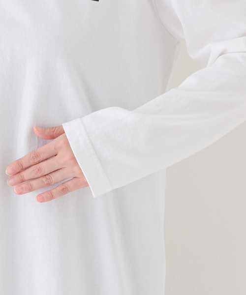 AP STUDIO（エーピーストゥディオ）の「PORTRAIT ロングスリーブTシャツ（Tシャツ/カットソー・レディース・ホワイト・FREE）」の18枚目の写真