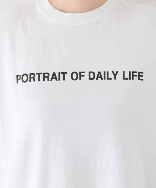 AP STUDIO（エーピーストゥディオ）の「PORTRAIT ロングスリーブTシャツ（Tシャツ/カットソー・レディース・ホワイト・FREE）」の19枚目の写真