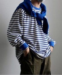 y/m by れぽすけ | ソフトタッチルーズベーシックロンT(Tシャツ/カットソー)