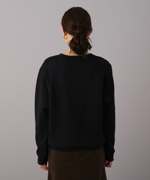 UNTITLED（アンタイトル）の「◆【WORLD for the World】ロゴプリントスウェット（スウェット・レディース・チャコールグレー/ナチュラル/ブラック・04/02/00）」の9枚目の写真