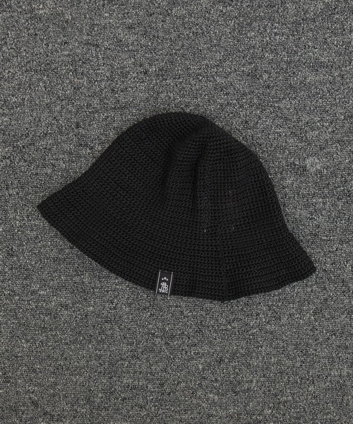bal(バル)の「【2023春夏】HAND KNIT BUCKET HAT(ハット・メンズ・ブルー/カーキ/ブラック/グリーン/ブラウン・FREE)」の19枚目の写真