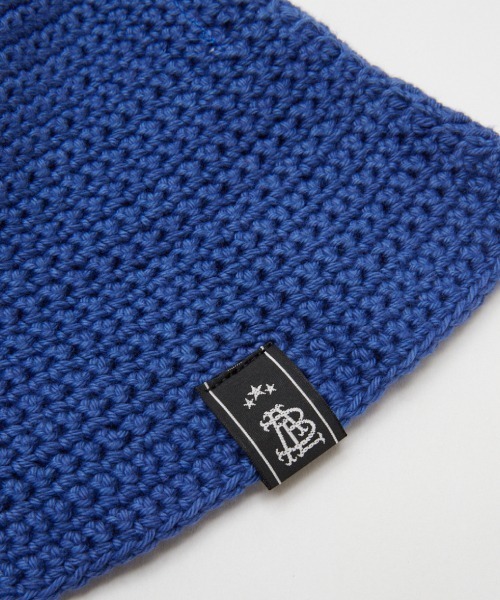 bal(バル)の「【2023春夏】HAND KNIT BUCKET HAT(ハット・メンズ・ブルー/カーキ/ブラック/グリーン/ブラウン・FREE)」の18枚目の写真