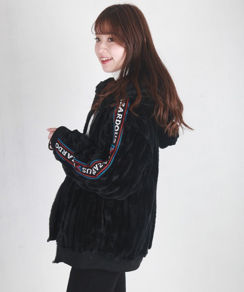 WESTSEA（ウエストシー）の「サイドロゴ ファーブルゾン（パーカー・メンズ・グレー/ブラック・M/L）」の12枚目の写真