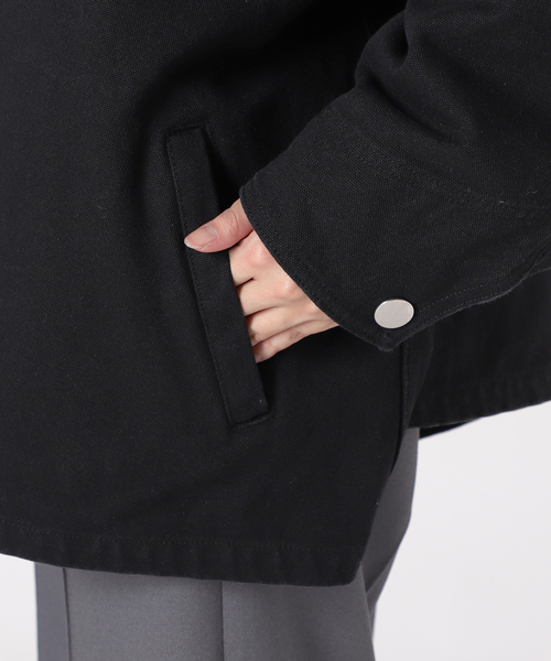 FOLL / フォル】wardrobe cocoon blouson：ワードローブコクーン