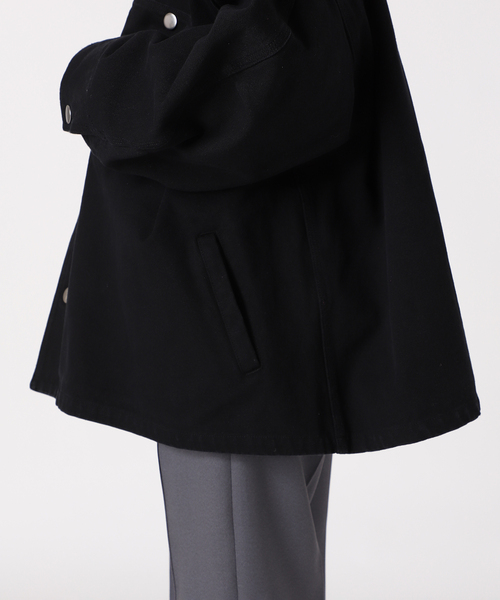 FOLL / フォル】wardrobe cocoon blouson：ワードローブコクーン