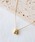 MIXTOi~Xgj́uStainless Mini Letter Necklace / At@xbg XeXlbNXilbNXjvbA