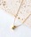 MIXTOi~Xgj́uStainless Mini Letter Necklace / At@xbg XeXlbNXilbNXjvbE