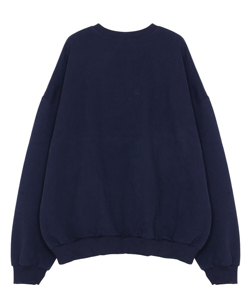 Figments（フィグメンツ）の「【裏起毛】COLORADOスウェット（スウェット・レディース・杢グレー/ネイビー・FREE）」の5枚目の写真