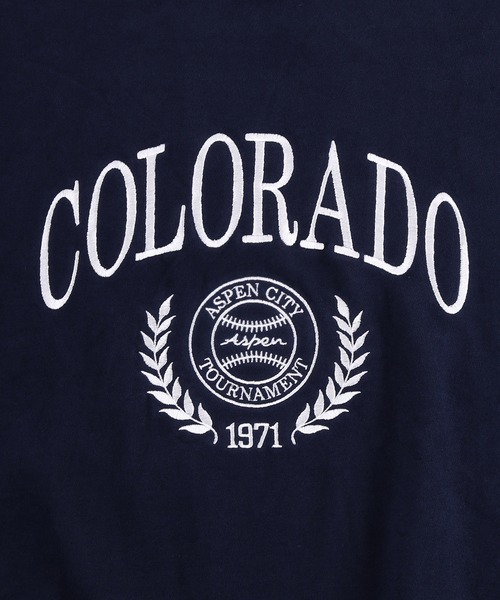 Figments（フィグメンツ）の「【裏起毛】COLORADOスウェット（スウェット・レディース・杢グレー/ネイビー・FREE）」の8枚目の写真