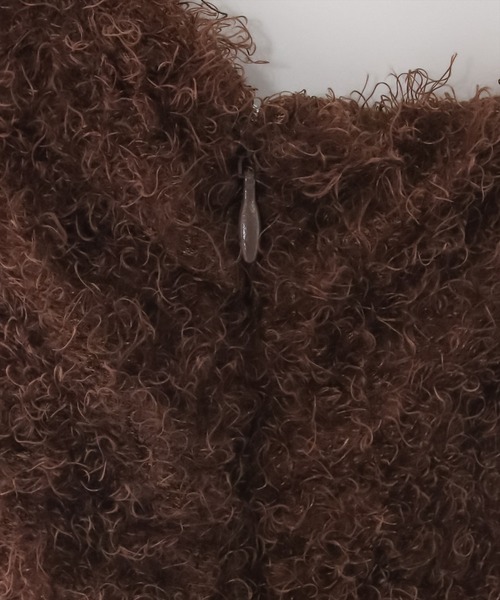 clear（クリア）の「フリンジ素材キャミワンピース（ワンピース・レディース・ベージュ/ブラウン・F）」の10枚目の写真