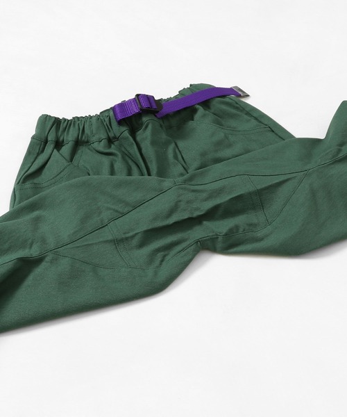 KRIFF MAYER Kid's Collection（クリフメイヤーキッズコレクション）の「伸びメッシュクロップド（その他パンツ・キッズ・ベージュ/チャコール/ネイビー/グリーン・120/130/140/150/160/170）」の12枚目の写真