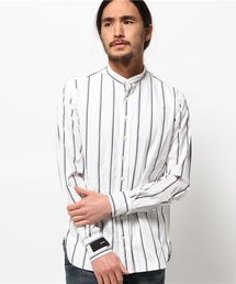 EDIFICE | WIM NEELS STRIPE GURU COLLAR SH(シャツ/ブラウス)