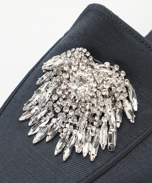 GRISE（グリーズ）の「GRISE ビジュースリッパ（サンダル・レディース・チャコールグレー/オレンジ/オートミール・X-LARGE/MEDIUM/LARGE/SMALL）」の4枚目の写真