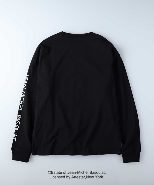 Right-on（ライトオン）の「アートグラフィックロンＴ（Tシャツ/カットソー・メンズ・ブラック/ベージュ/ホワイト・M/L/XL）」の5枚目の写真