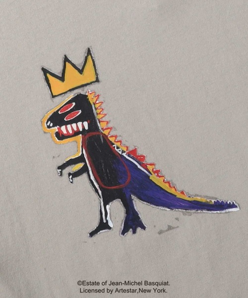 Right-on（ライトオン）の「アートグラフィックロンＴ（Tシャツ/カットソー・メンズ・ブラック/ベージュ/ホワイト・M/L/XL）」の7枚目の写真